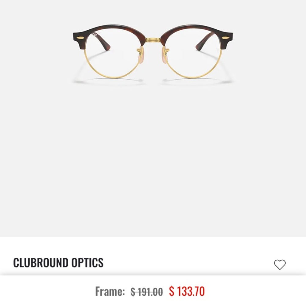 Raybans Clubround Optics - Picture 2 of 5
